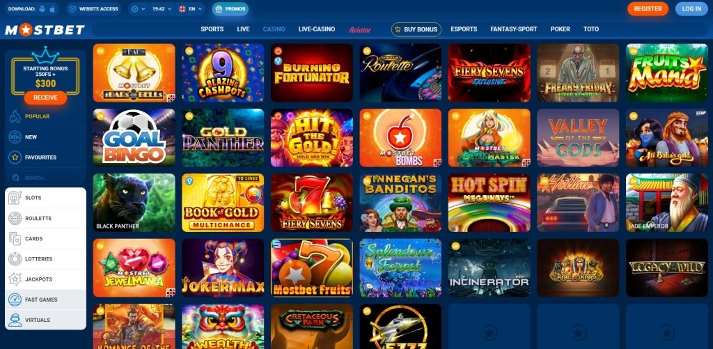 MostBet Gambling Establishment Testimonial